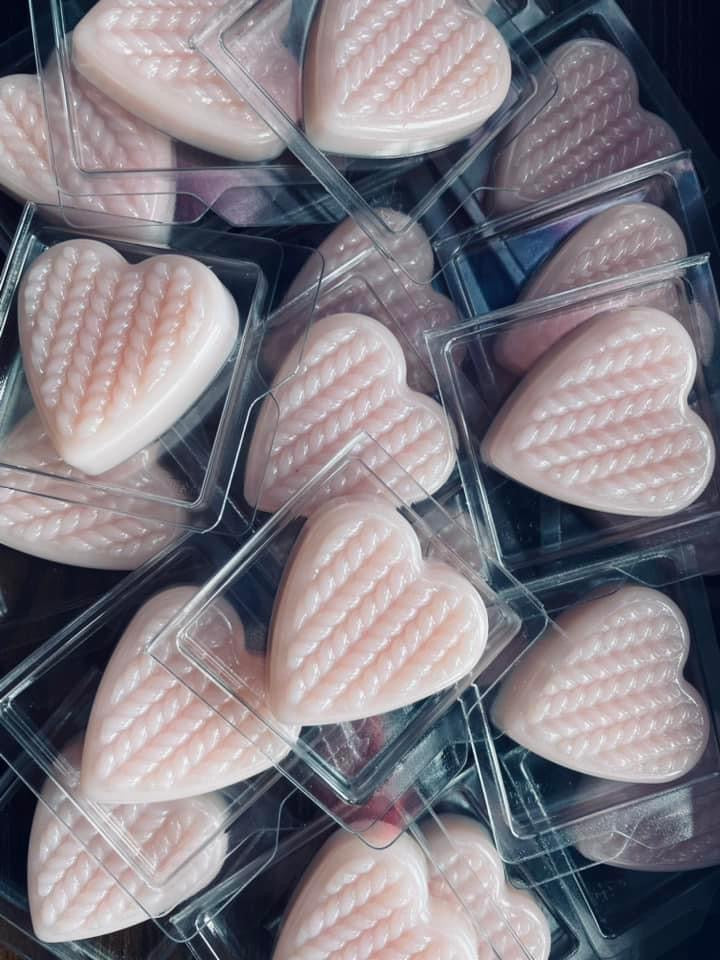 Sample Wax Hearts